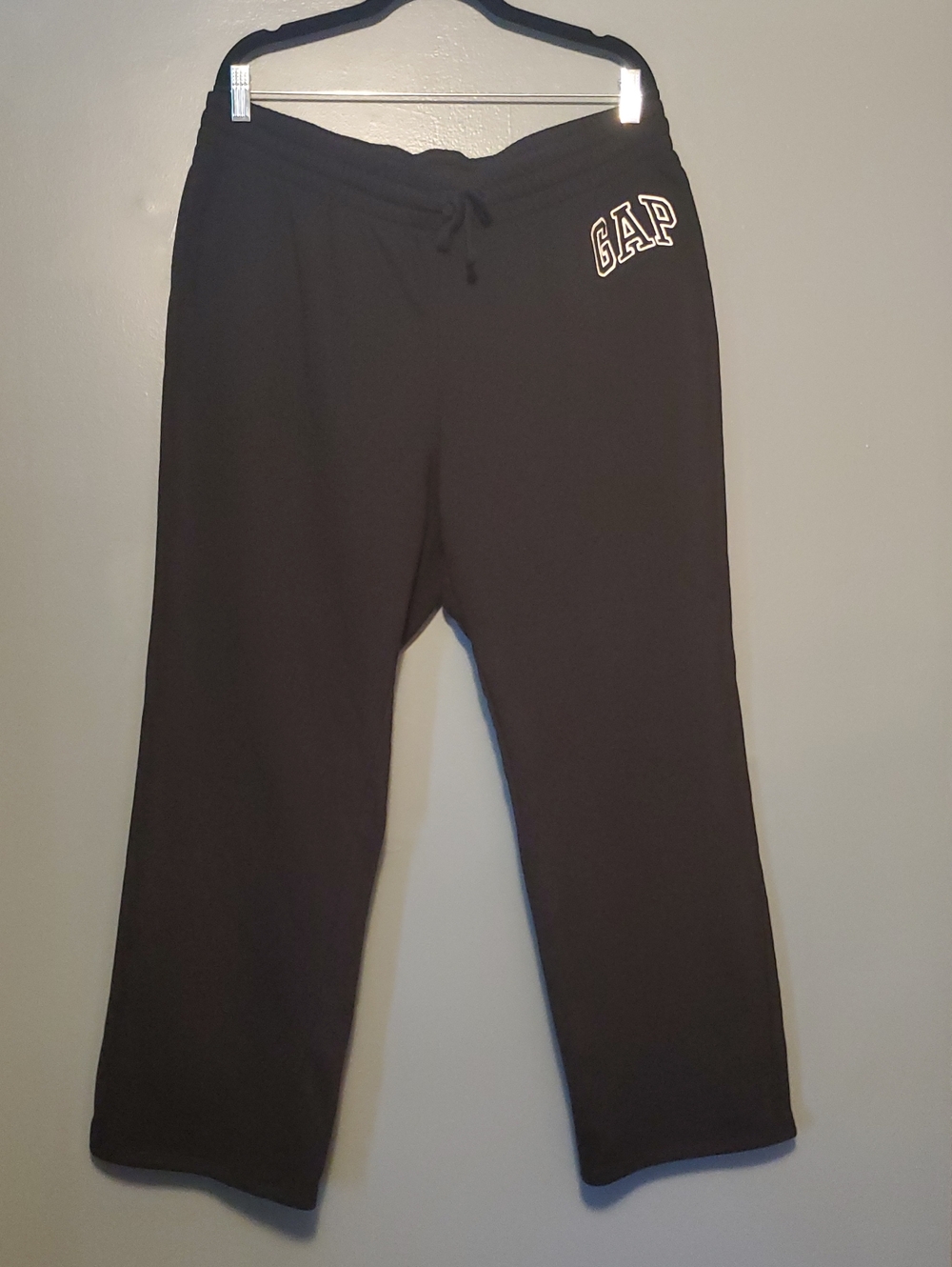 GAP Black Womens Logo Sweatpants